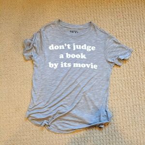 Graphic tee bookish funny shirt